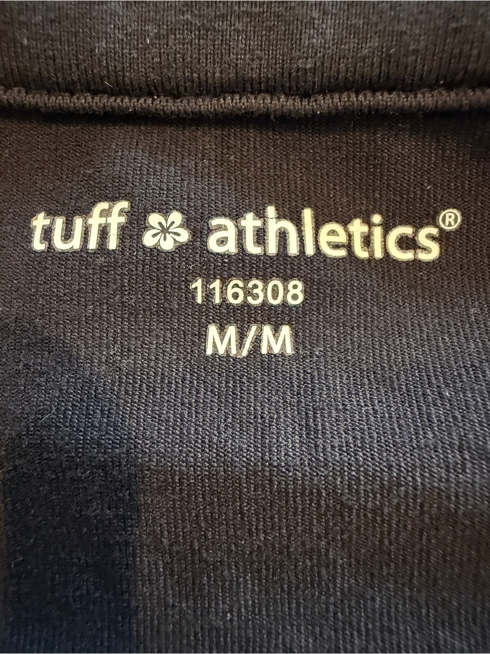 Tuff Athletics Women's Jacket Size M Black Full Zip Mesh Panels Stretch Active - Picture 13 of 14